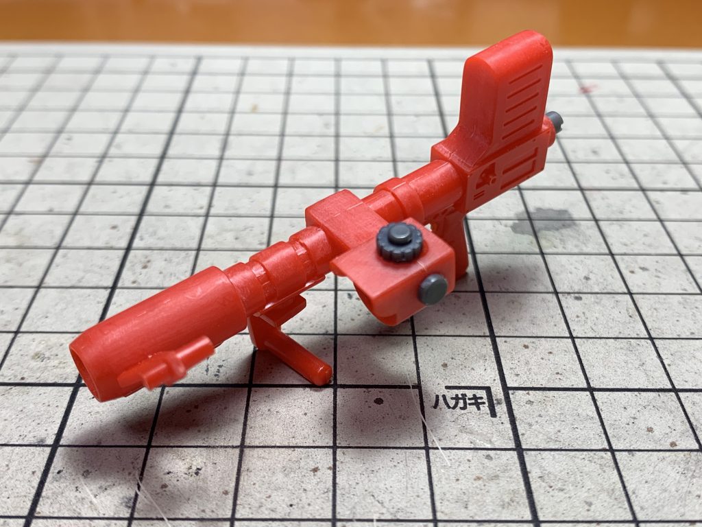 ロケット砲は少しだけディテールアップ