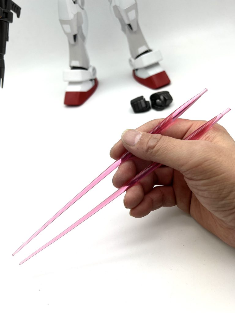 ビームサーベルももはや箸。