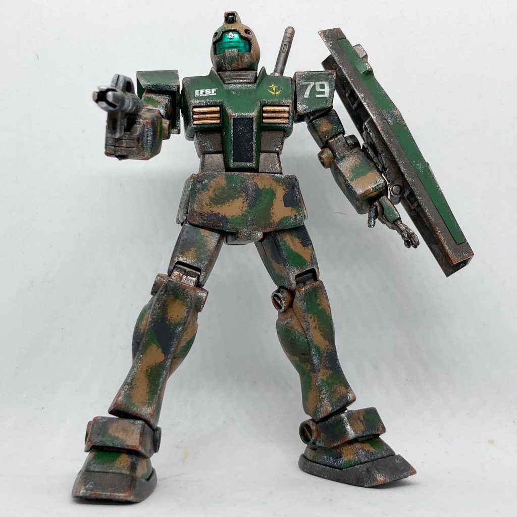 ちょっとポージング。