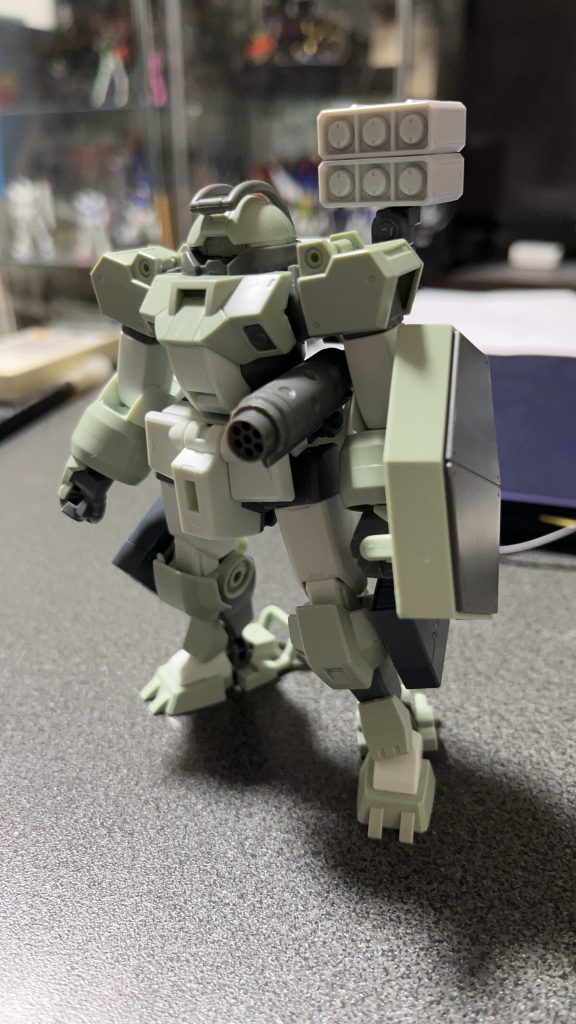 プロポーションが好きだったので、本体はいじってないです。