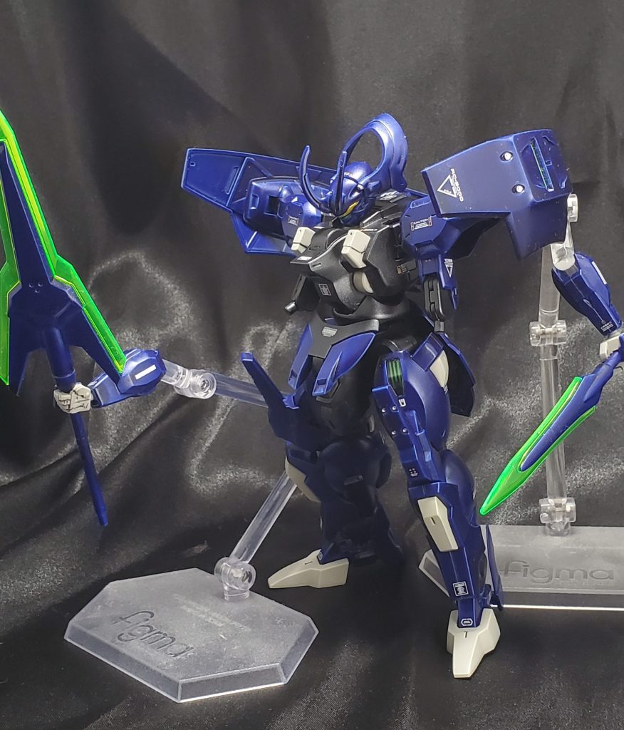 参考にしたイラストと同じポージングで