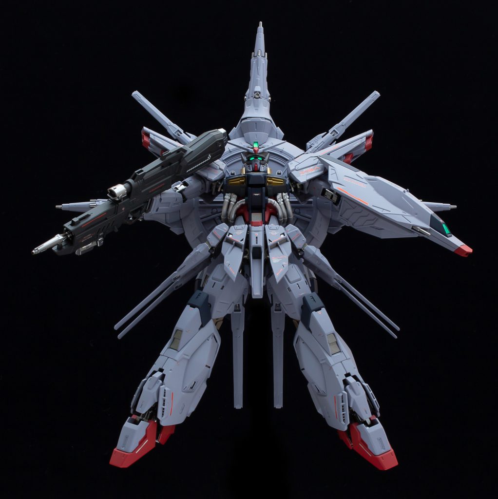 上の写真よりパッケージ絵に近いアングルで撮影し直しました。ポーズはほぼ同じですが、アングルと顔の向きで大分変わりますね。こちらのほうが強そうです。