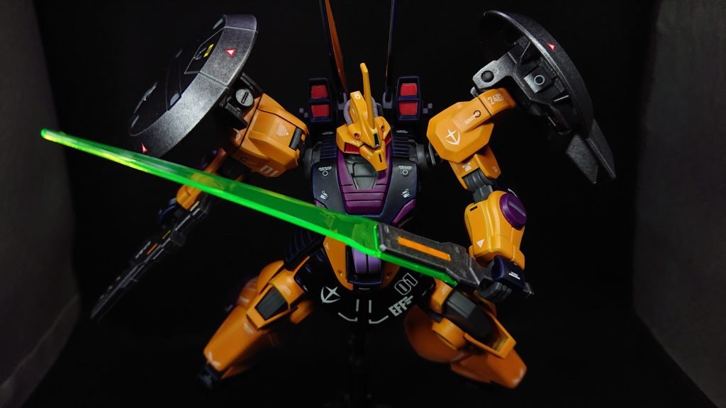 機体名の“クラールス”はラテン語で“鮮やかな”という意味です機体カラーに使用したブリリアントオレンジから連想してきました