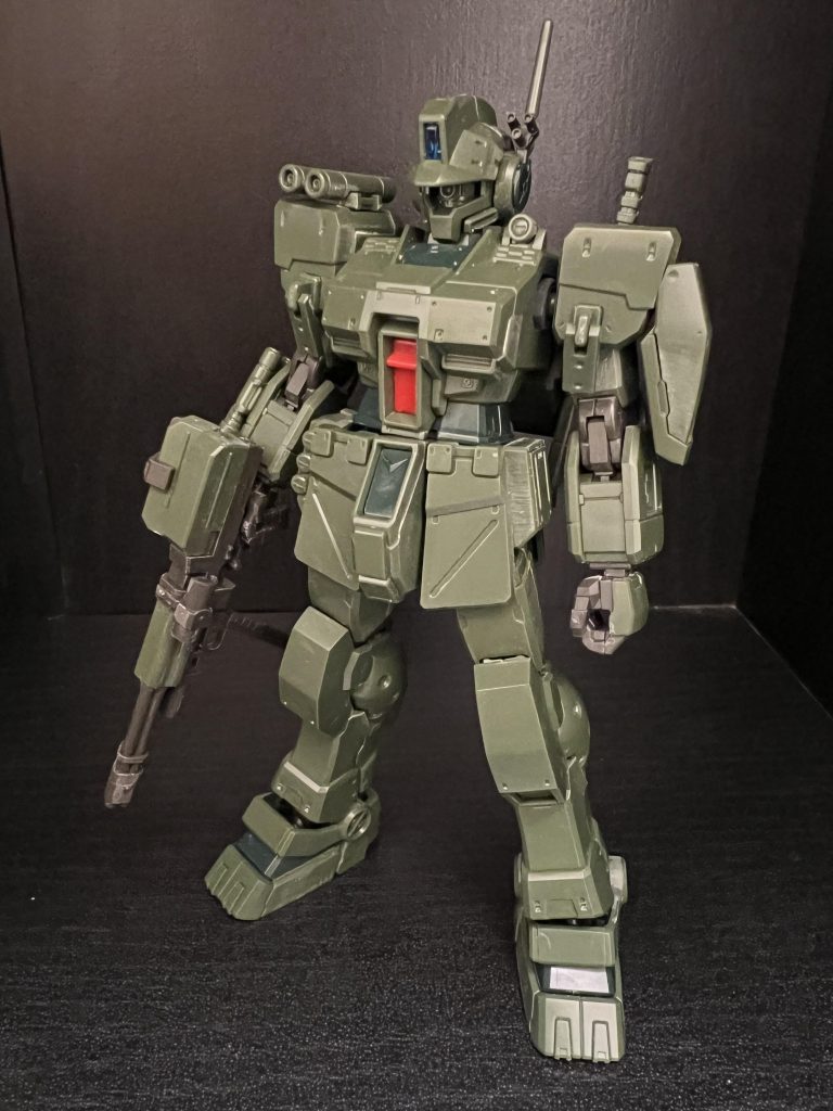 せっかくなので素組み状態を。見ていただくとわかると思いますが、このままで充分な仕上がりです。