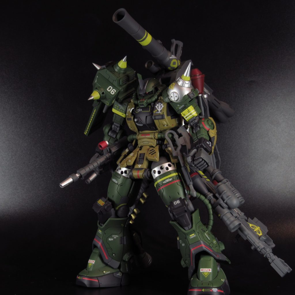 ザクII(リアルタイプカラー)–3枚目/制作者：なろく (ガルチ)