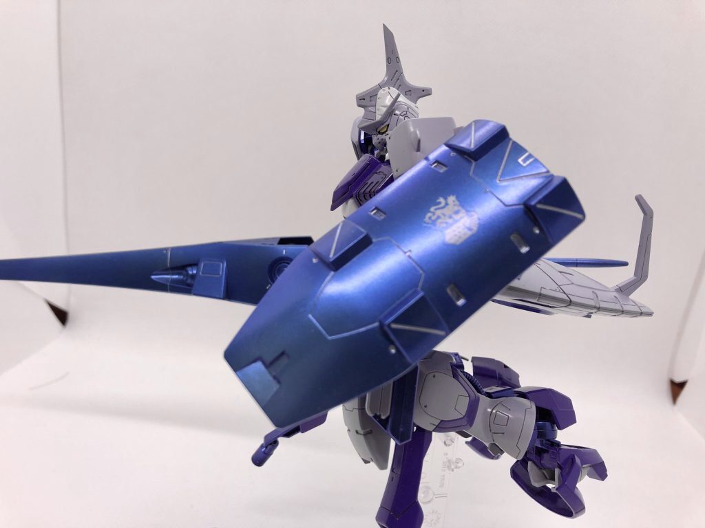 マーキングはギャラルホルンじゃなくて、ボードウィン家の家紋にすればよかったかも。。