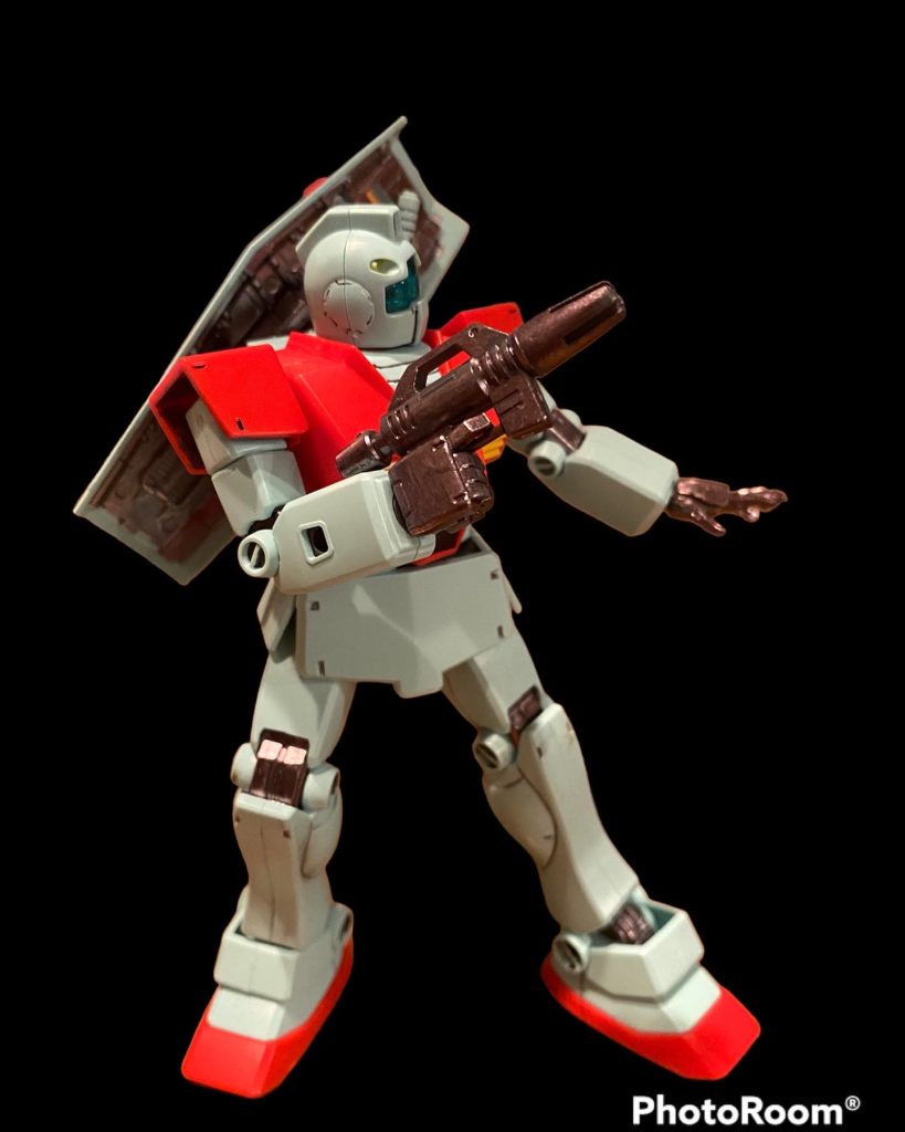 HGジム　部分塗装–4枚目/制作者：@jhonkosu