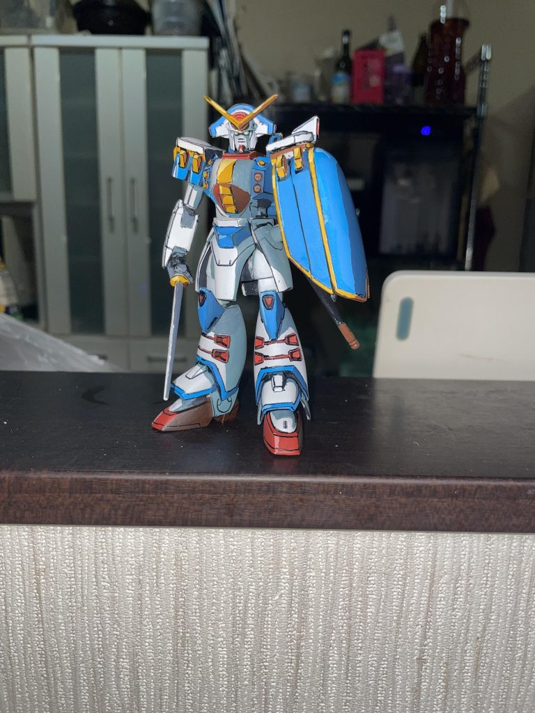 細すぎない丁度いい寸胴なスタイルに出来たと思います。