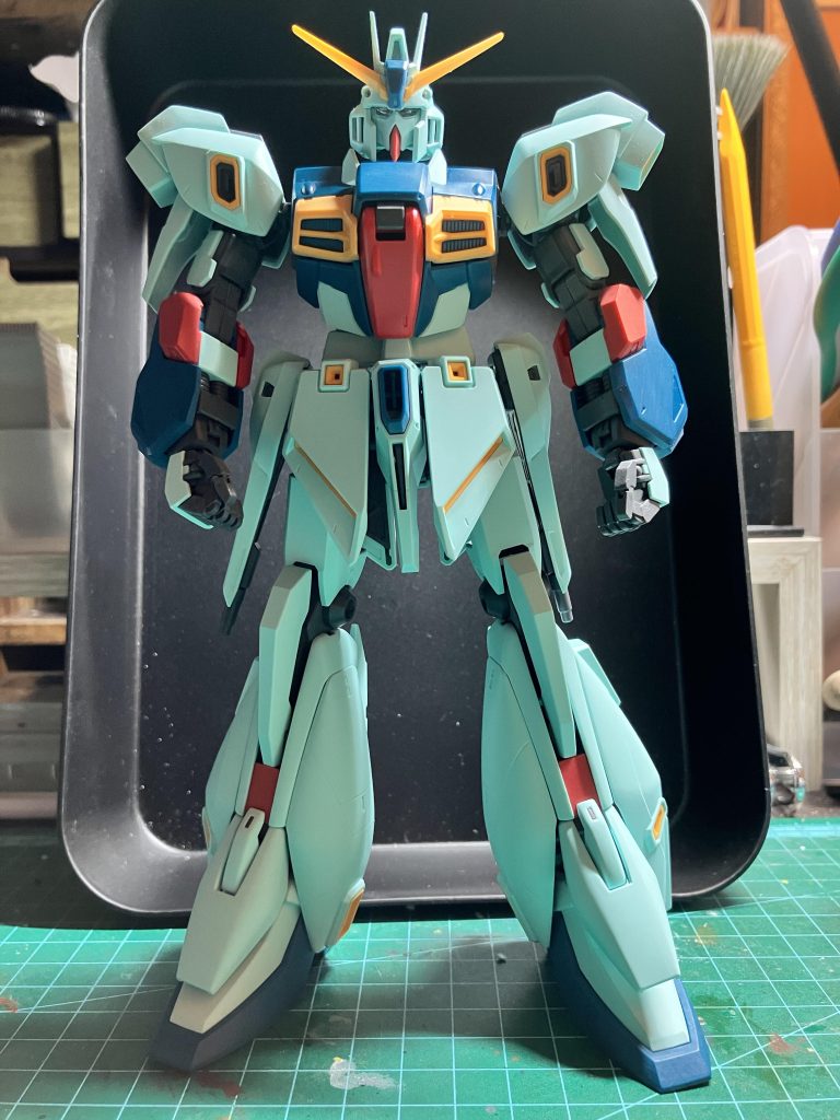 パチ組み状態、アンテナ長いな〜