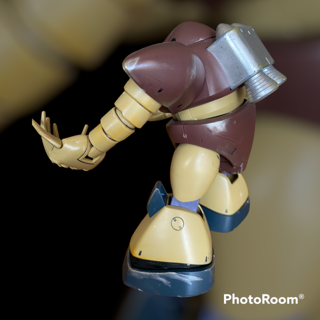 HGゴッグ　無塗装–3枚目/制作者：@jhonkosu