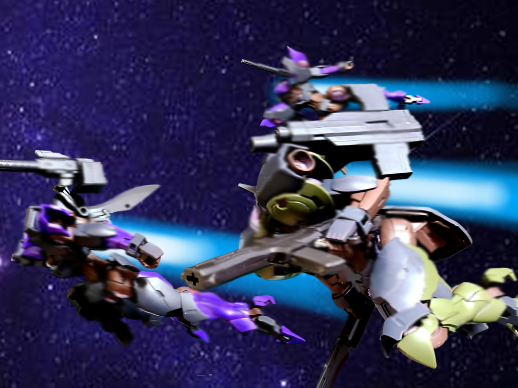 ベクター「敵機を確認しましたお二人共、各個撃破を!」「「了解」」