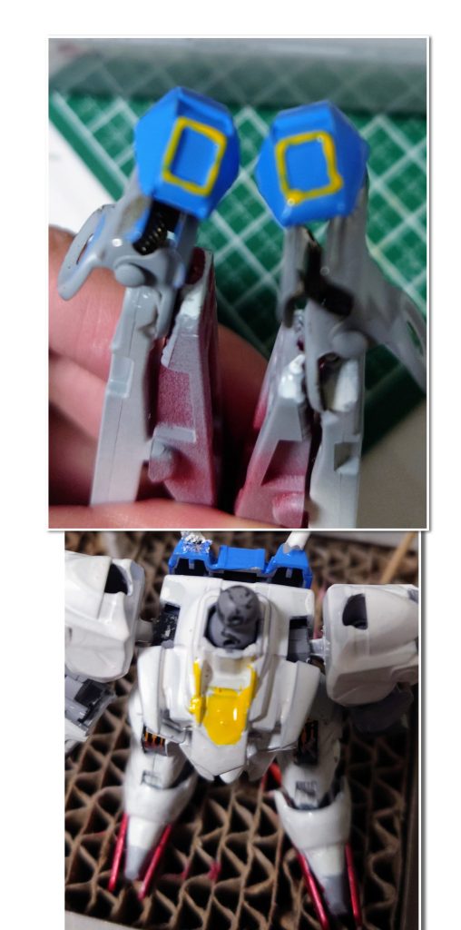 ―――――――――――――――――――――――――使用キット:SDガンダム EXスタンダード ガンダムエアリアル塗料:Mr.カラー(ラッカー塗料・水性塗料)水性ガンダムカラー水星の魔女:ガンダムエアリアル ブルー・ホワイト・グレーガンダムマーカー:アイグリーン塗装方法:筆塗り塗装順:グレーサフ→ラッカー塗料→デカールシール→水性塗料最後までご覧いただきありがとうございました!!