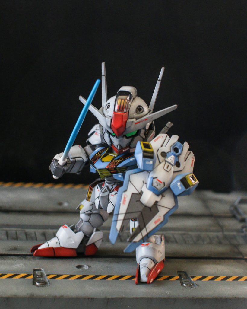 SDEX ガンダム エアリアル–2枚目/制作者：ガンプラ馬鹿さん