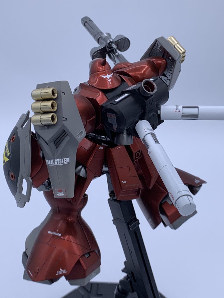 バックパックには自作のプロペラントタンクを装備してみました❗️