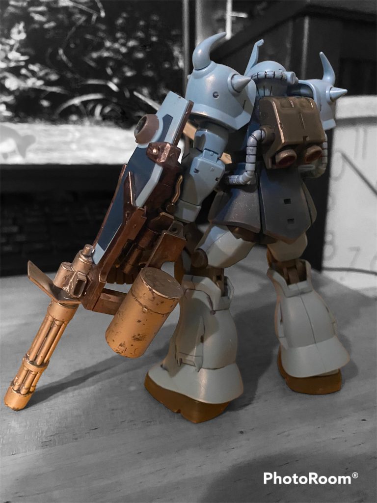 HGグフカスタム　成形色仕上–3枚目/制作者：@jhonkosu