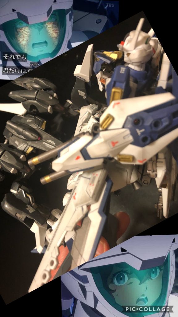 エラン「捕えた！もう逃げられない！」スレッタ「動いて！エアリアルーーーーっ！！」ニカ「アレは...！？エアリアルから光が...！？」ミオリネ「ファラクトの動きが...止まった..！？」エラン「ファラクト...う...動かない...！？一体どうしたんだ...！？」『ふふふ....ふふふ....。』エラン「なんだコレは....！声が聞こえる...幻覚...なのか...！？」『うふふふ....ふふふ....。』エラン「この声は...エアリアルから...！？なんだこれは...。」 