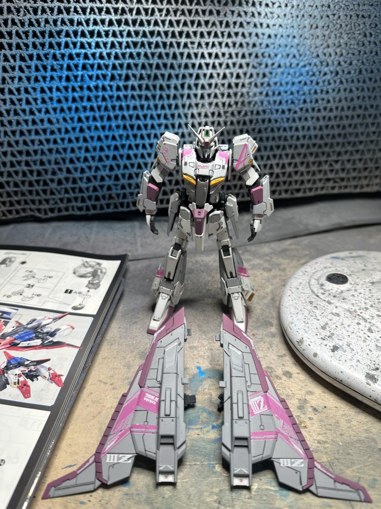 まもなく完成。まだ軽やかです。