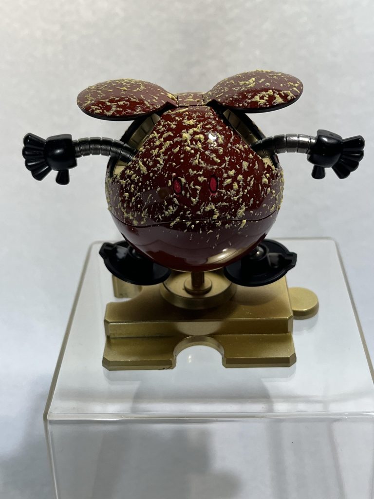 2種とも全体にまぶさず、下半分はチョコレート感を残してます。