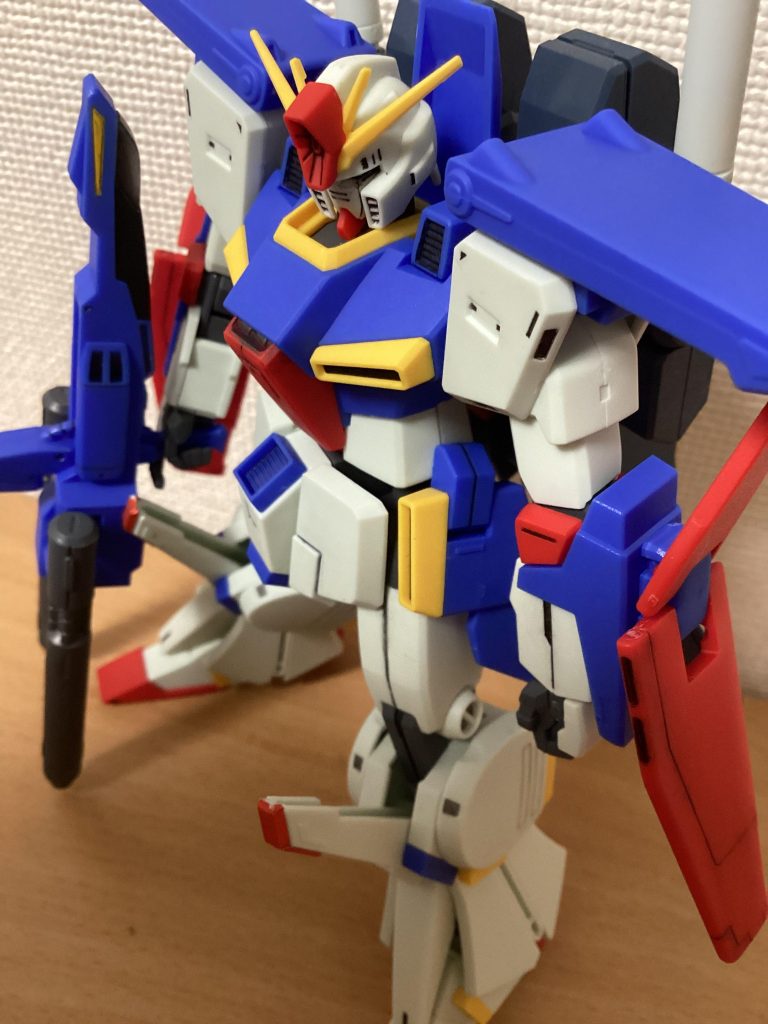 ライフルの黄色はガンマカ塗装。