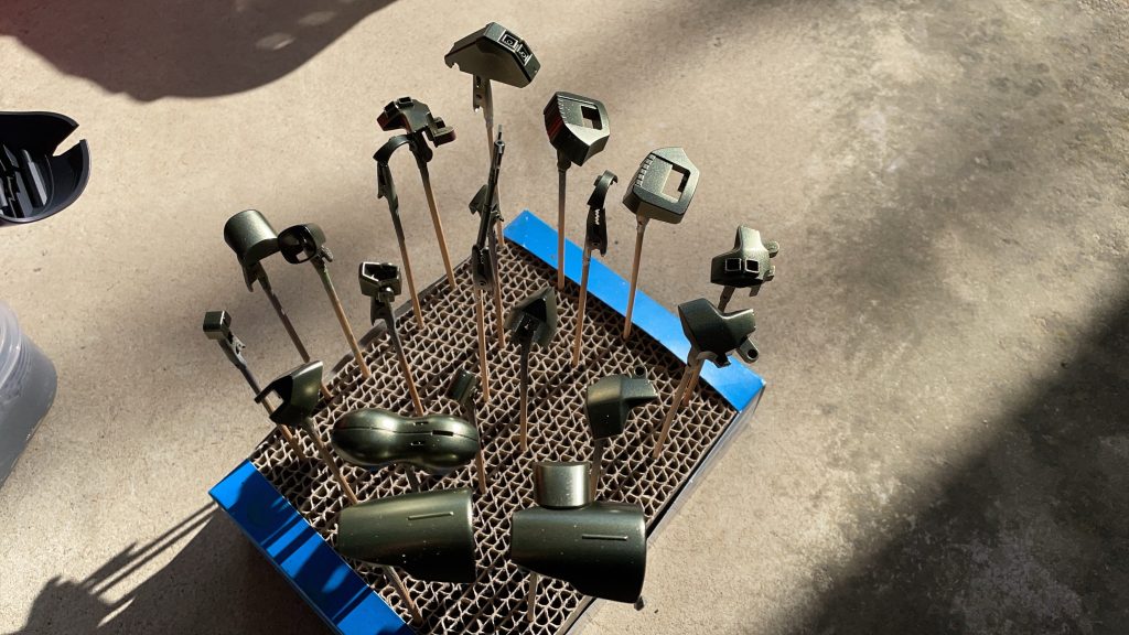 スターブライトブラスを粗く吹いて