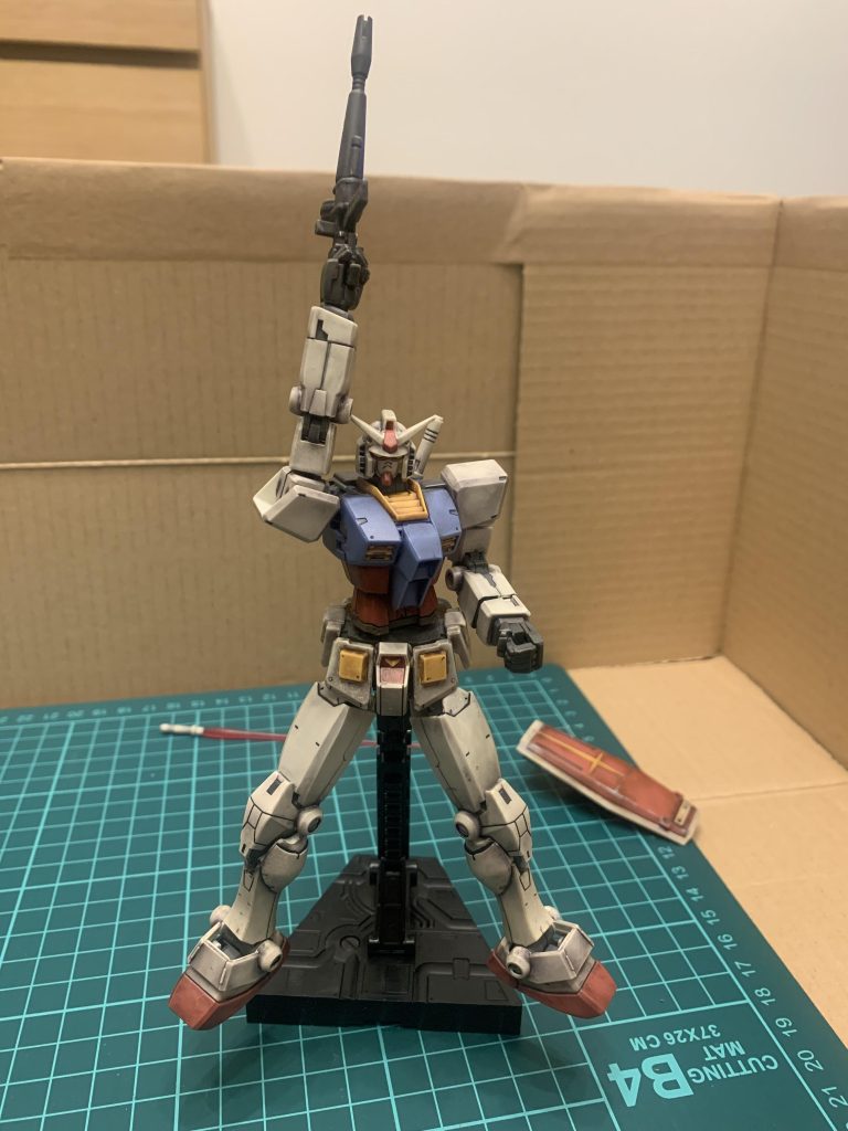 HG RX-78-2 ガンダム–4枚目/制作者：仮性の王(仮)
