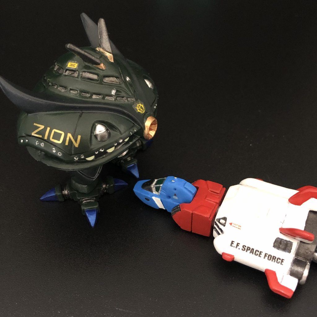 【SDガンダム   フルカラー】ビグ・ザム.VS.コアブースター