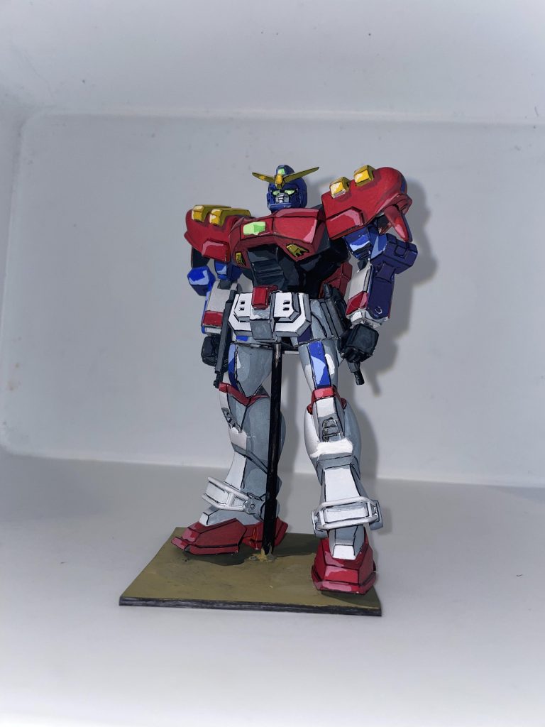 めっちゃかっこよくマッチョなプロポーションで作れた気がします。