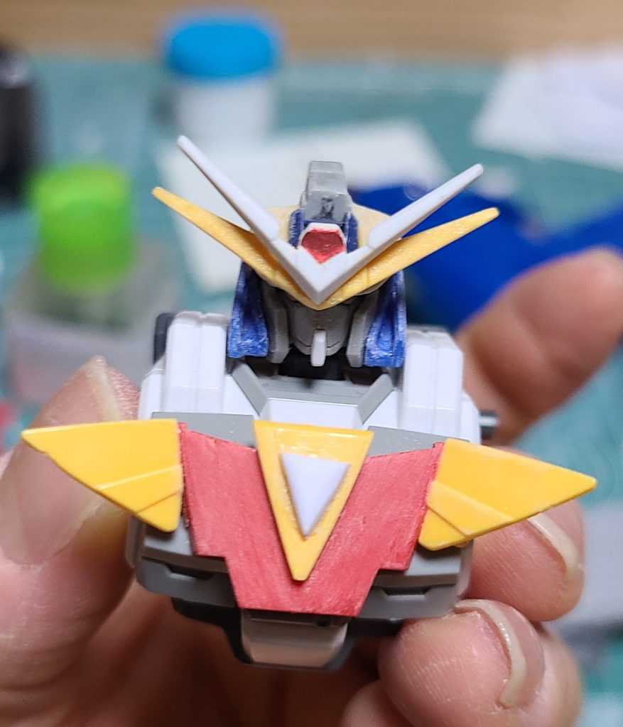 頭部と胸部作製(*≧∇≦)ﾉ