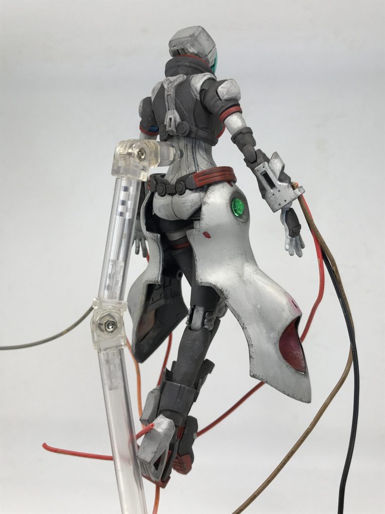 バックショットサイドアーマーの100均デコシールがオシャレポイントです😚