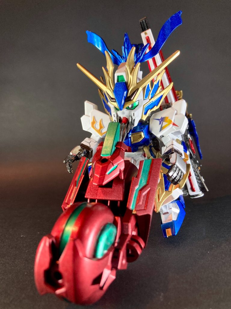 【SD三国創傑伝】関羽雲長νガンダム 福岡関帝廟ver.–9枚目/制作者：ひとらたん