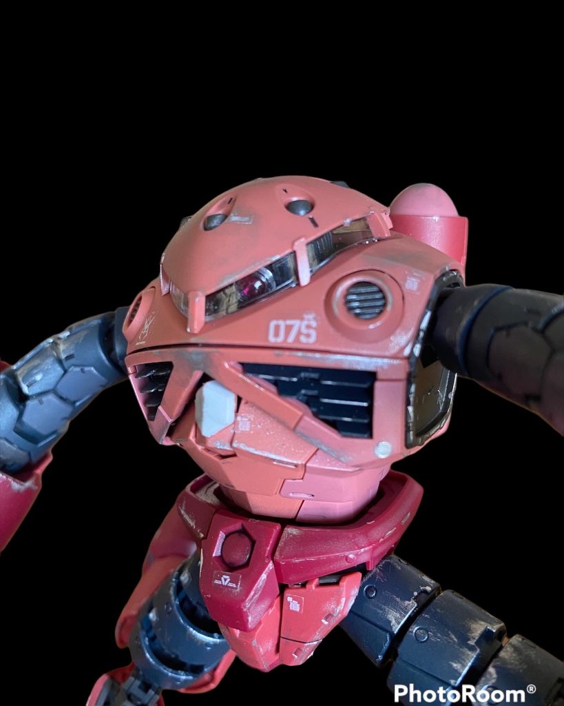 モノアイも無改造でこの趣。