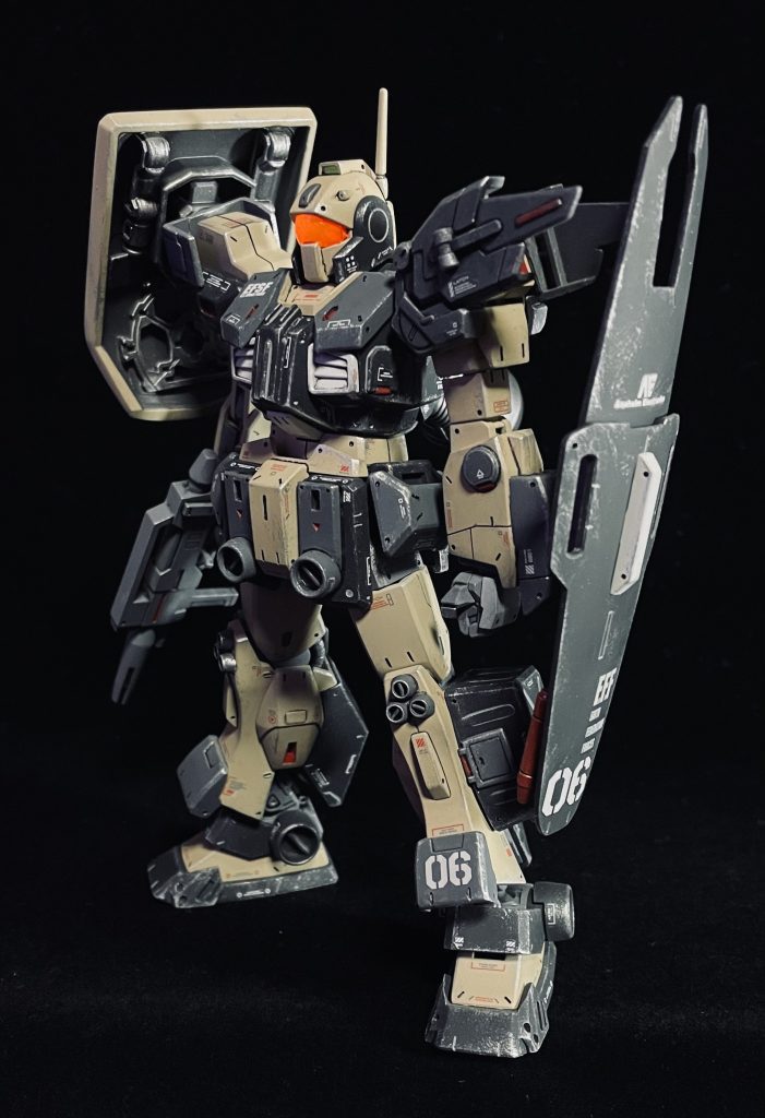 ドライブラシ荒いですね‥