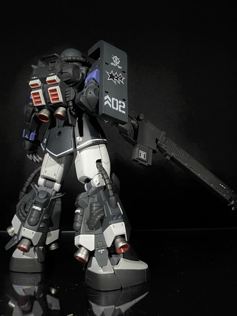 HG高機動型ザク　マッシュ機–3枚目/制作者：@nishizamurai2