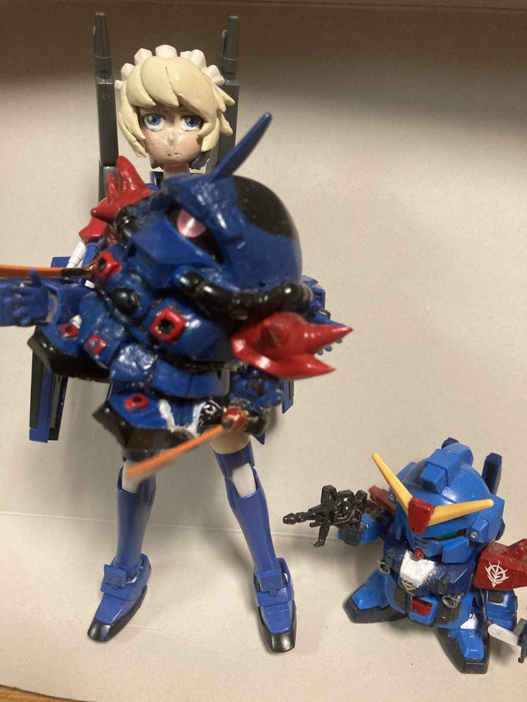 後日公開予定のBB戦士イフ改&2号機とこれも自信作なので早めに紹介したいところ