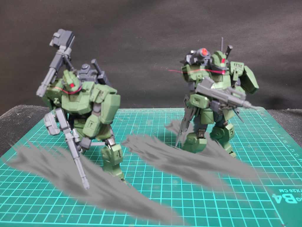 ハウンドρ「次10時方向!」ハウンドδ「あいよ!」