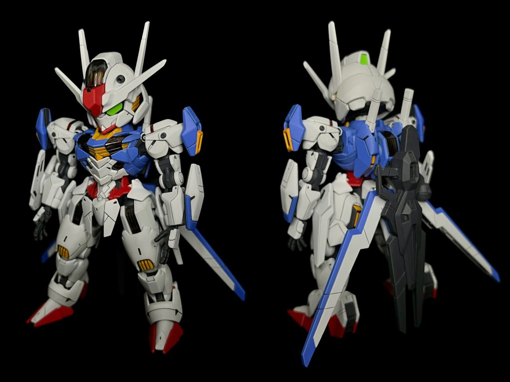 SD ガンダムエアリアル–5枚目/制作者：ぽけたん