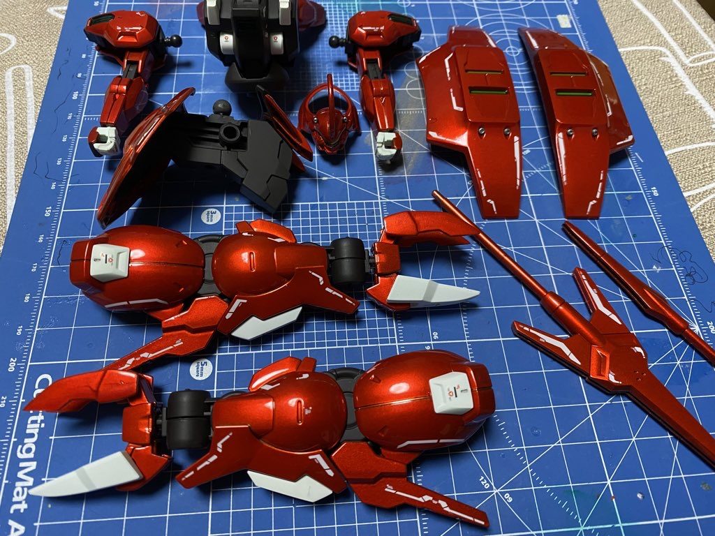 最終的に良い色で落ち着いてくれたので良かったなぁと。もうちょっとクリアルージュ吹いても良いかもですね」(。Д。」)