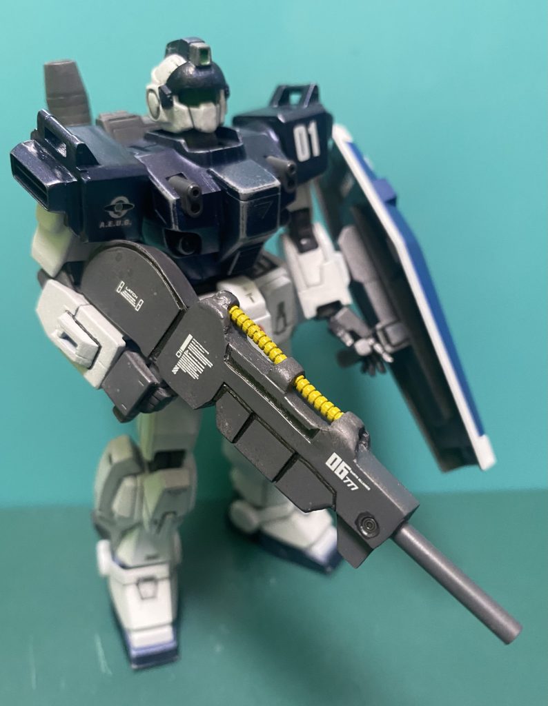 ビームライフルもディテールアップで良い感じ