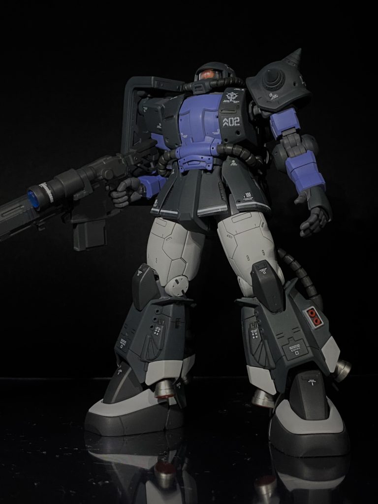 HG高機動型ザク　マッシュ機–2枚目/制作者：@nishizamurai2