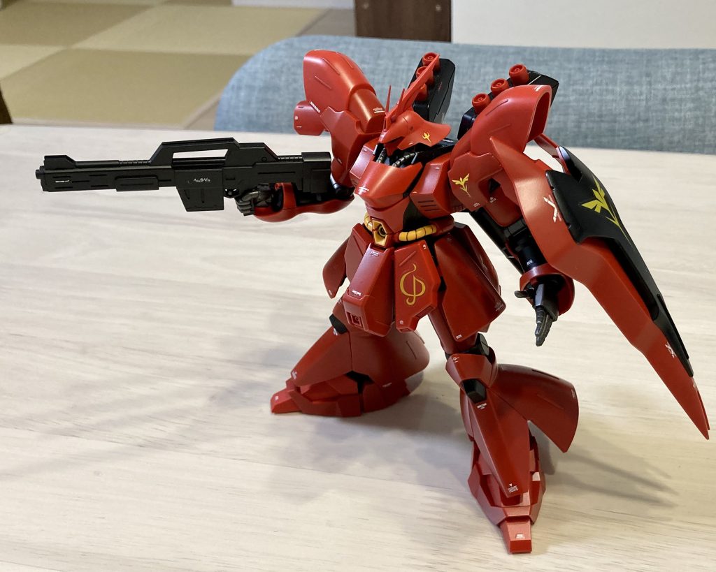 サザビーはかっこ良すぎます。シナンジュも良いけど、やはりサザビー。