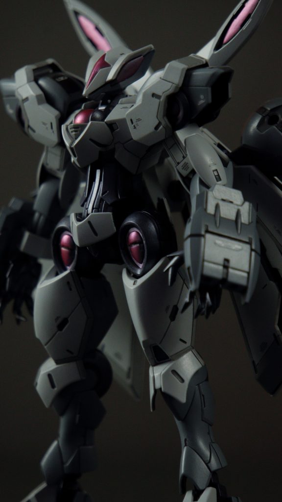 HGベギルベウをロービジ筆塗り全塗装！–2枚目/制作者：@praZo001