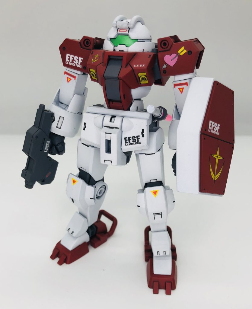 お馴染みアーシア…地球連邦軍の方々がよく乗っておられる機体です👍