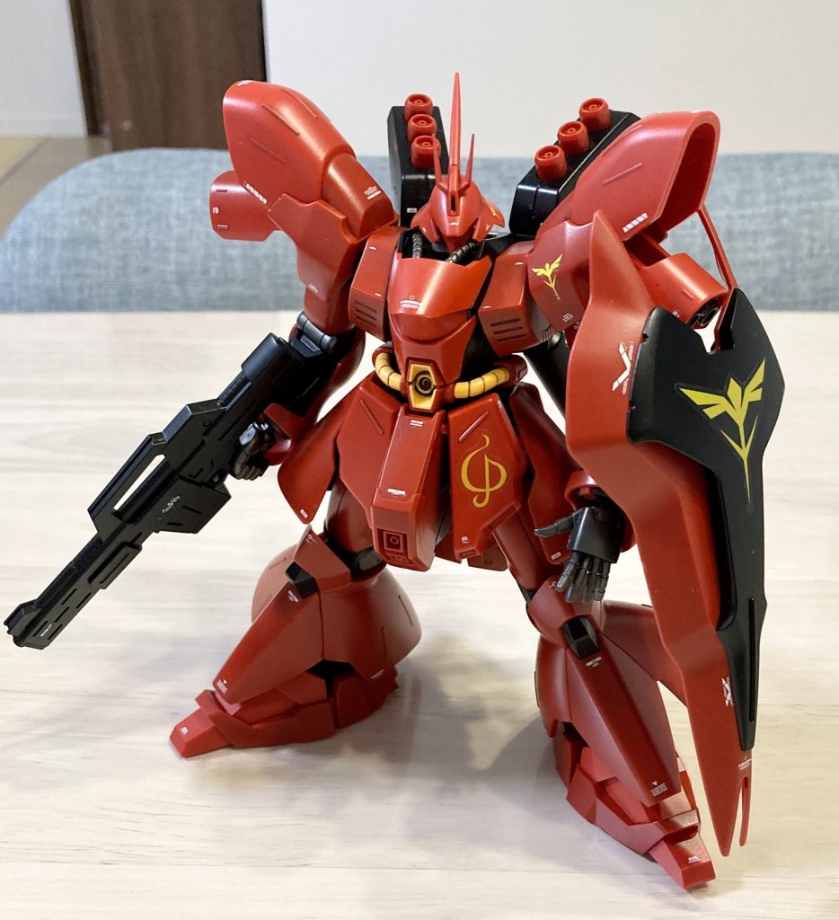 素組でこんなにカッコいい素晴らしいキットです。