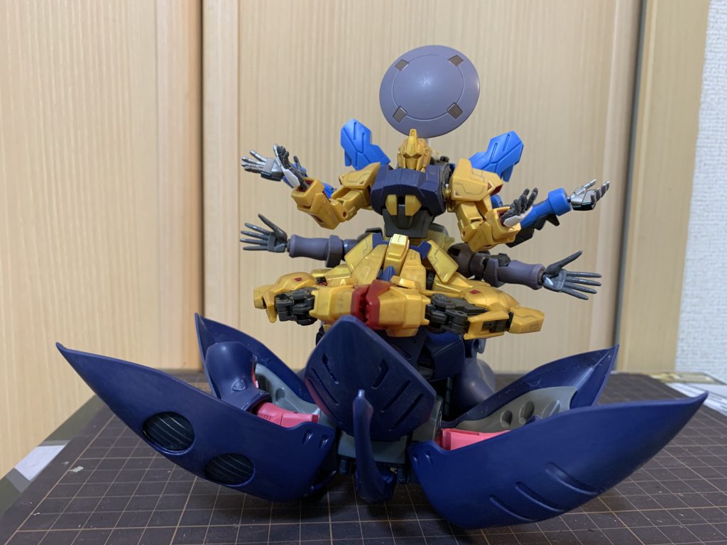 ちなみにコレがキュベレイとのミキシングの草案。