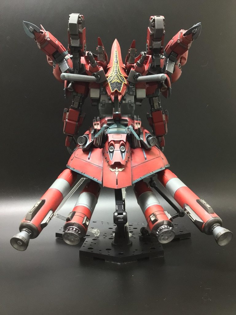 シュツルム・ブースター装着 後ろ