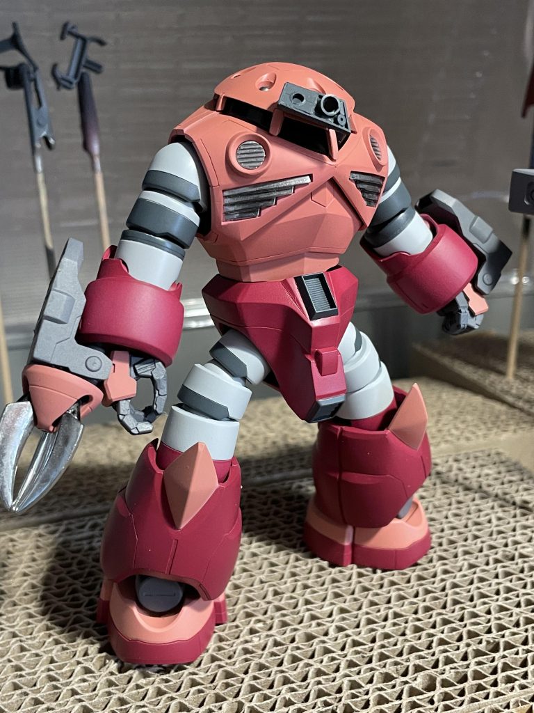 このカラーリングで仮組した時はほんともう笑一時はどうなるかと、ハラハラドキドキの一カ月でしたもうカラーリングについては、写真加工アプリを有効に活用して、ある程度の見当をつけてからにする事をここに宣誓します