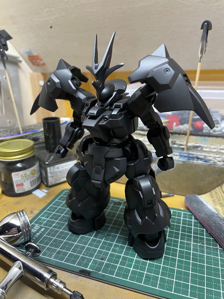 改造は諦め、、、黒サフ