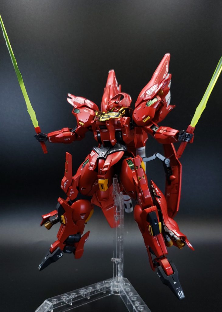 ビームサーベル二刀流も🎵