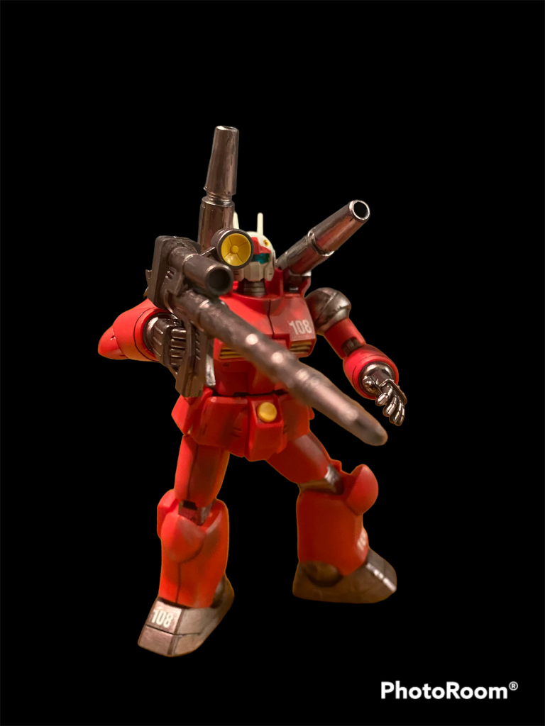 HGガンキャノン　素組–5枚目/制作者：@jhonkosu