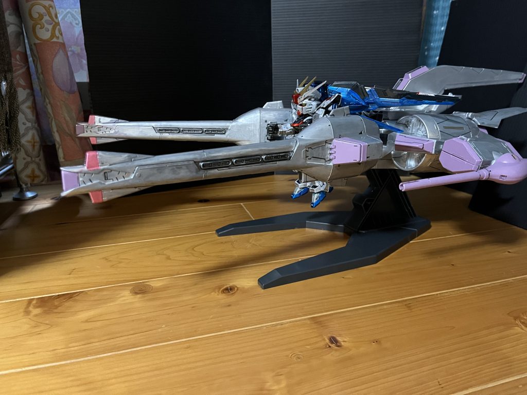 ＳＤMGフリーガンダム＋HGミーティア–4枚目/制作者：アッキー